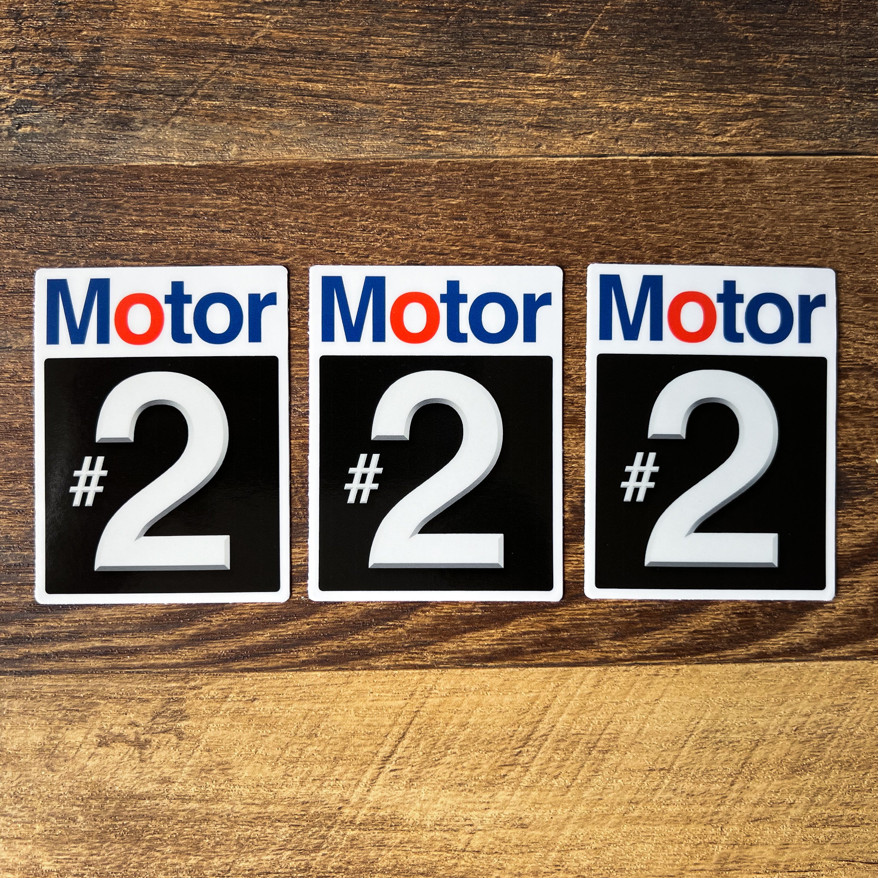 Motor #2 Sticker- 3