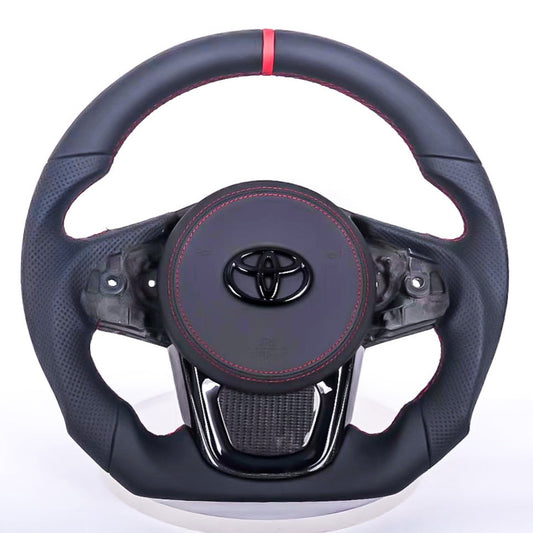Hyperstrike OEM+ Full Leather Steering Wheel - A90 Supra
