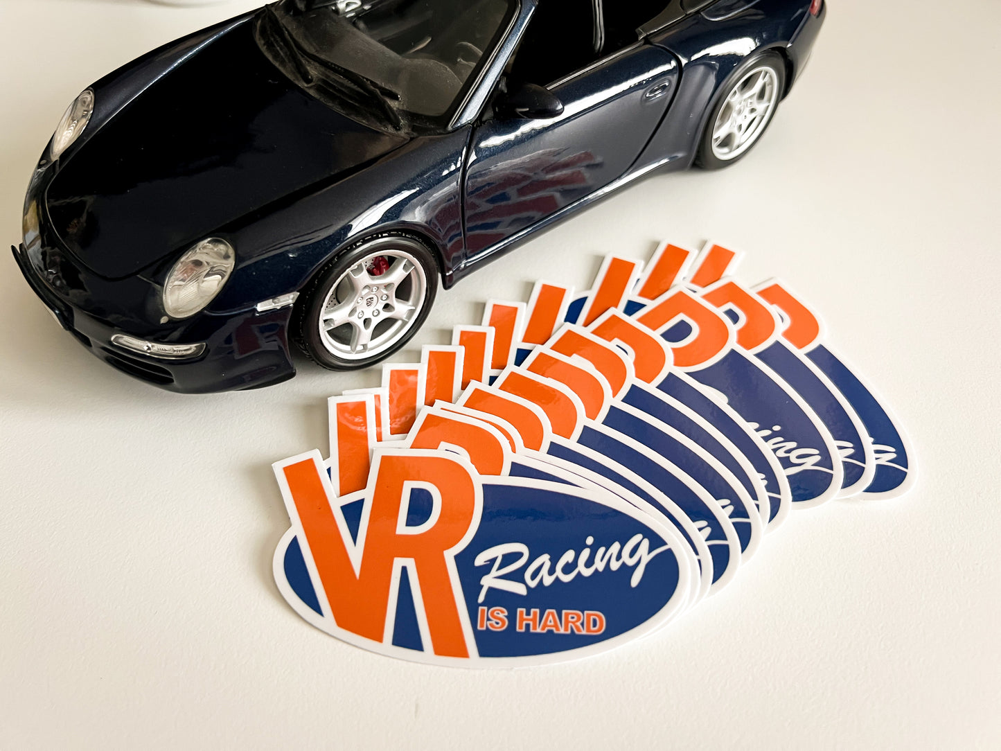 "VR Racing is Hard" 2.5" Sticker - Set of 3