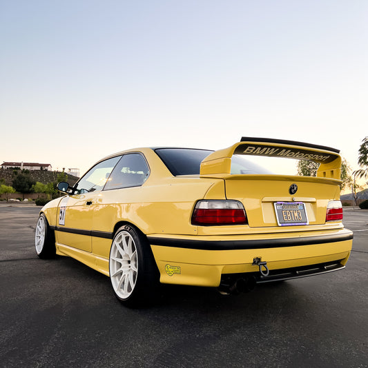 M3 GT LTW Style High Kick Wing - for 1992-1998 BMW 3-series